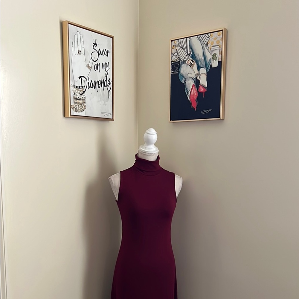 🆕 A New Day Rich Red Sleeveles Dress